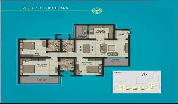 Featured Image of 3 Bhk Floor Plan Sobha Habitech