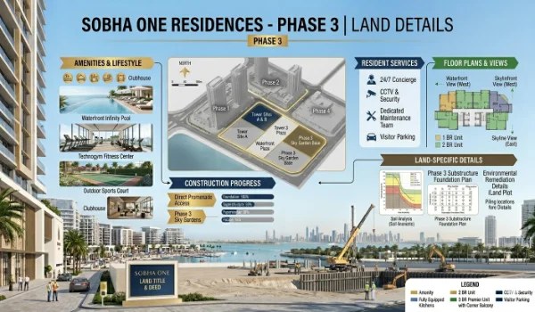 Featured Image of Sobha One Residences Phase 3 Land Details