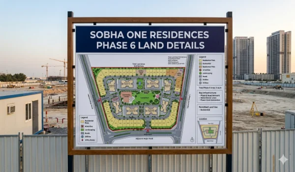 Featured Image of Sobha One Residences Phase 6 Land Details