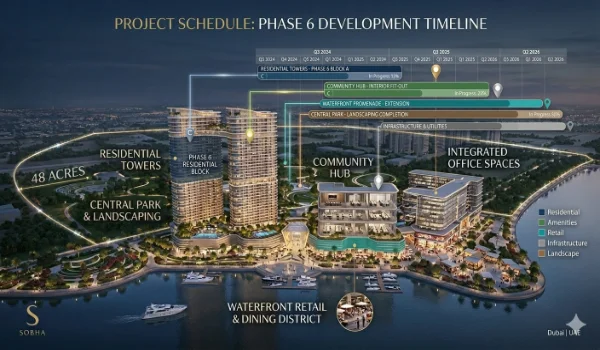 Featured Image of Sobha One Residences Phase 6 Project Schedule