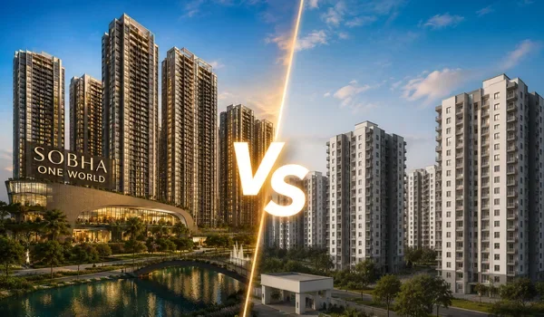 Featured Image of Sobha One World Vs Other Residential Projects In Hoskote