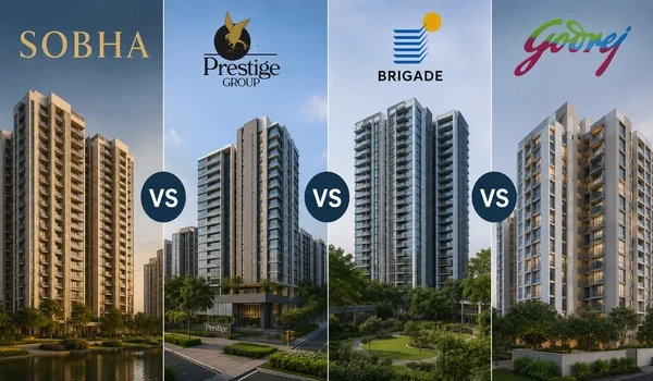 Featured Image of Sobha vs Prestige vs Brigade vs Godrej: Which to Choose?