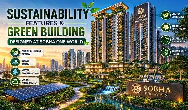 Featured Image of Sustainability Features & Green Building Designed at Sobha One World